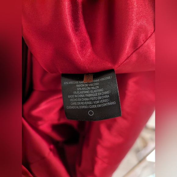 Elie Tahari Rich Red Dress Size 2 - Picture 5 of 9